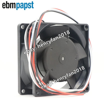 Ebmpapst Fan 8312/12HL Axial Fan DC 12V  333mA 4.0W 3-Wire Cooling Fan