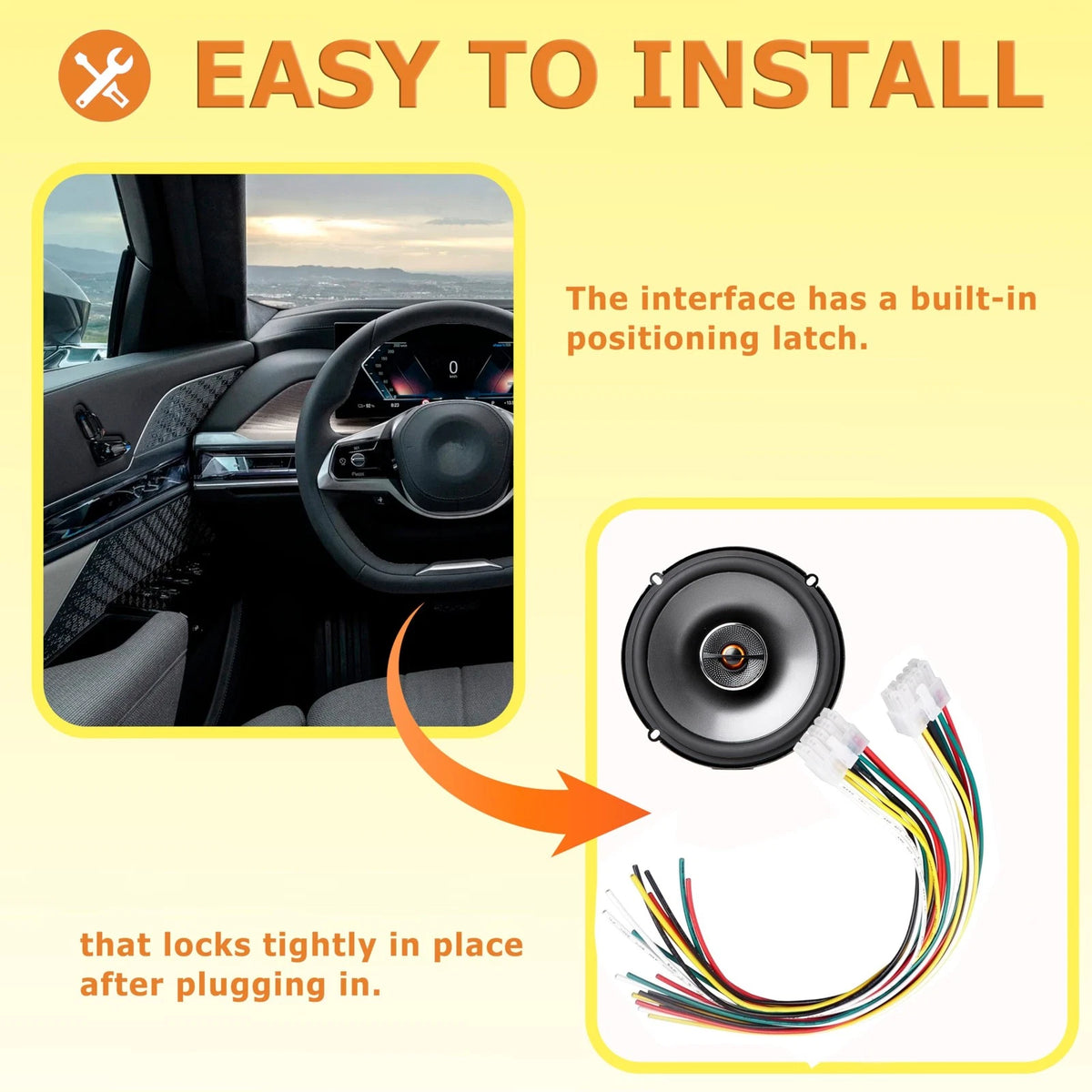 (2PCS) 10 Pin Stereo Wiring Harness Compatible with Kicker Bass Station...