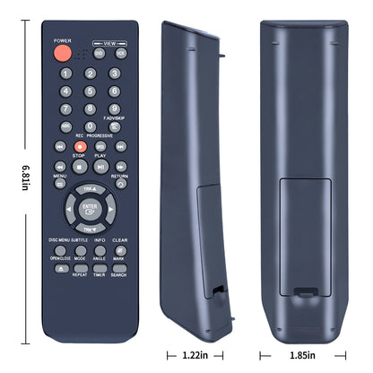Replacement Remote Control For Samsung 00080C 00051B DVD Player