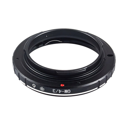 Adapter Ring OM Mount Lens to 4/3 Camera Mount Four Thirds 4/3 OM-4/3 E-620