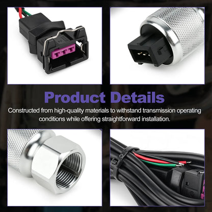 Transmission Speedometer Sensor Adapter 16 Pulse Mechanical to Electronic 7/8-18