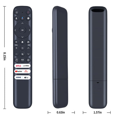 RC813 FMB1 IR Replacement Remote Control For TCL TV 65S446 75S446 No Voice