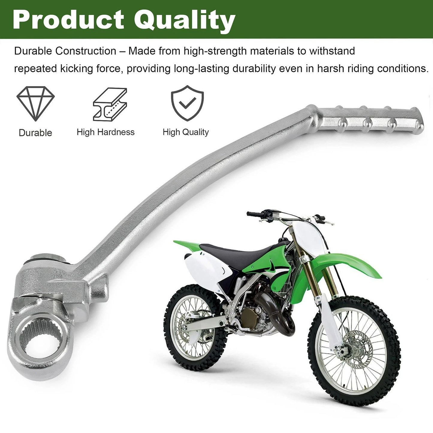 Kick Starter Lever Assembly 13064-1174 for Kawasaki KDX 200 220R 1995-2006