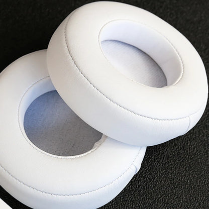 2Pcs White Ear Pads Cushion Cover For Beats Mixr Headphones Replace Part