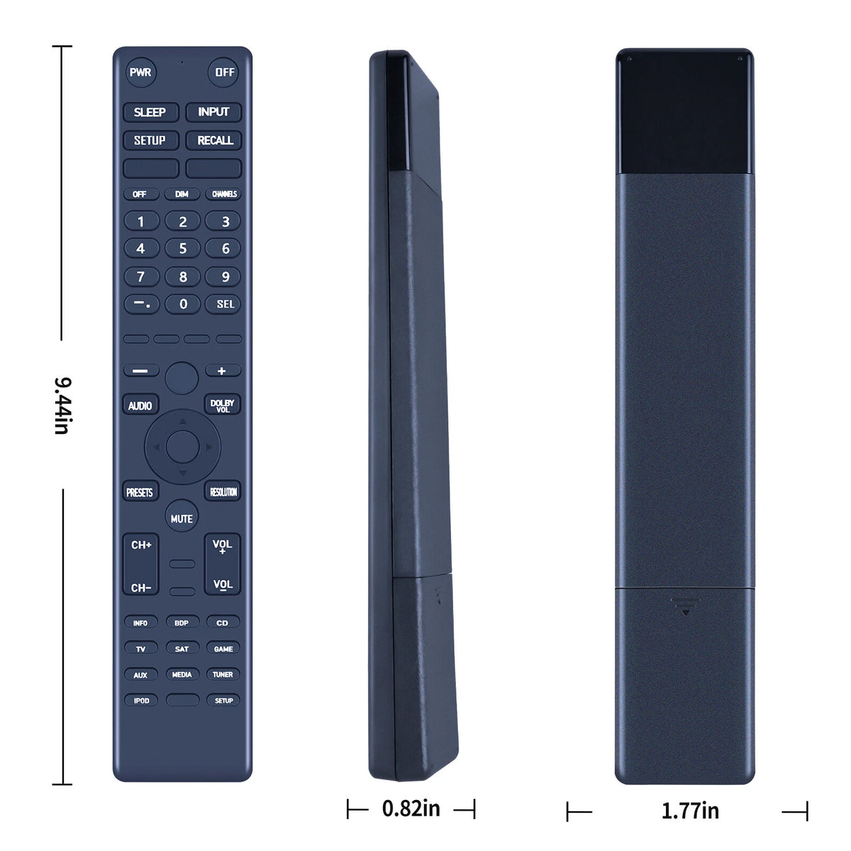 Replacement Remote Control For ANTHEM MRX300 MAIN, MRX500 MAIN, MRX700 MAIN