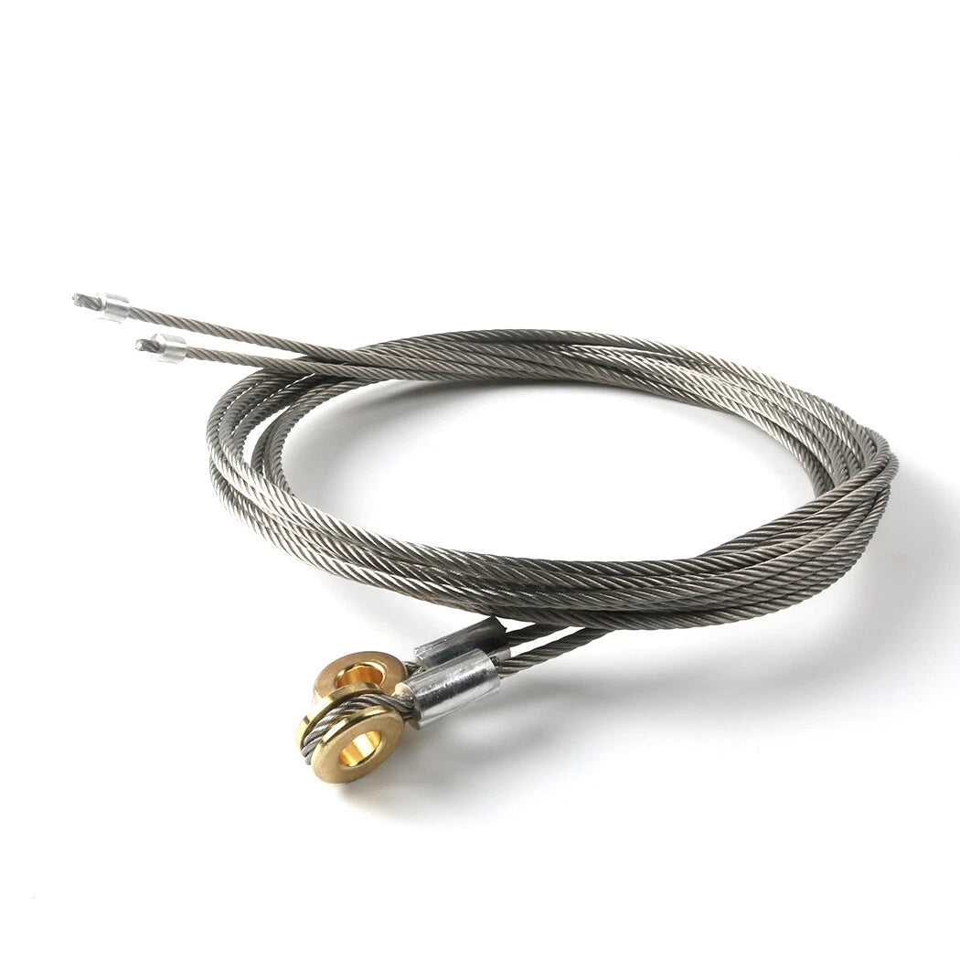 Todco Truck & Trailer Overhead Door Cables, 110" with  5/16" Eye, Pair