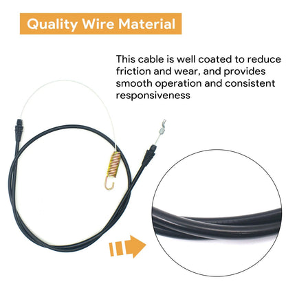 GEARLINTON 946-04413A Forward Cable Replacement for Troy-Bilt Pony ES Super...