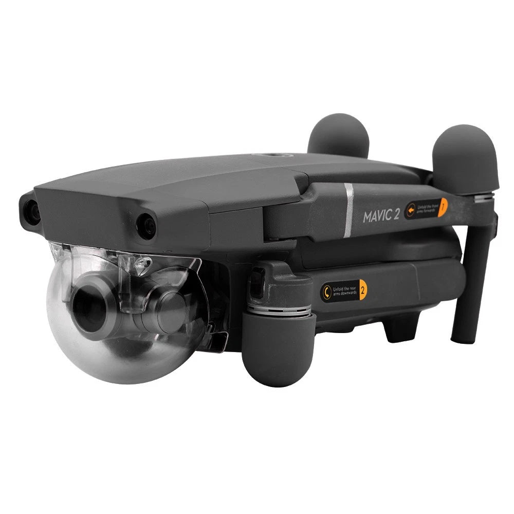 Transparent HD Gimbal Camera Lens Sun Hood Cap Cover For DJI MAVIC 2 PRO Drone S