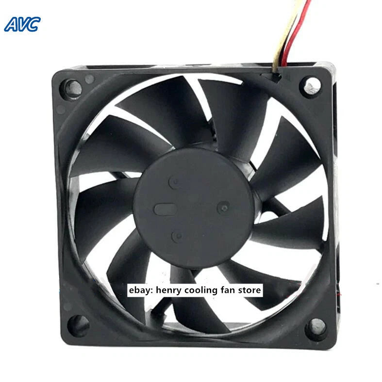 For AVC DA07020R12H DC 12V 0.33A 70*70*20MM 3pin  Server/ Case Cooling Fan
