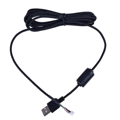 Mouse Mice USB PVC+Nylon Braided Cable Line Wire 2.2m For Logitech G500 G500S