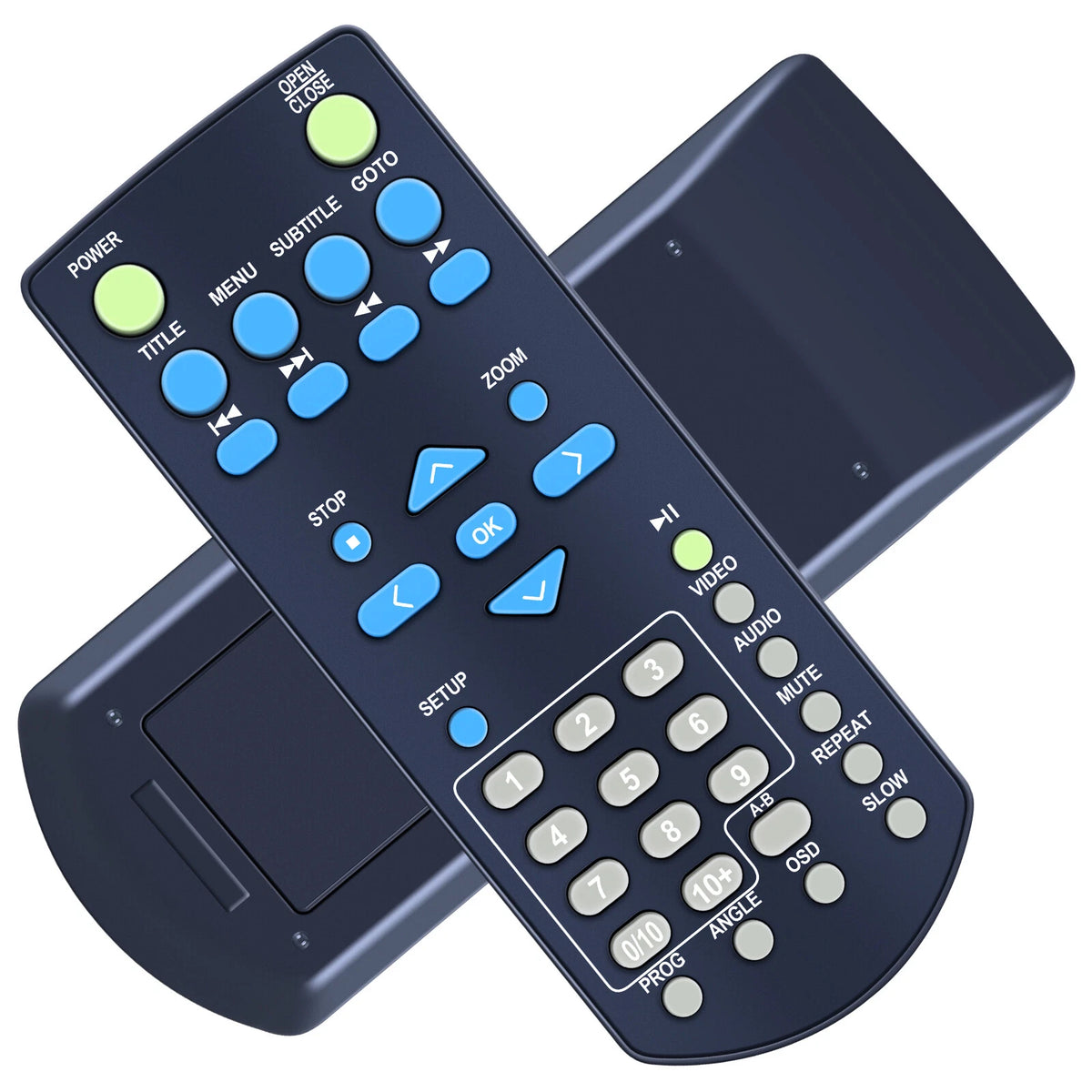 Replacement Remote Control For Capello DVD Player CVD2216 CVD2216BLK