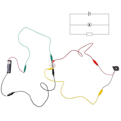 Sntieecr Electric Circuit Motor Kit, Science Experiment Educational Small