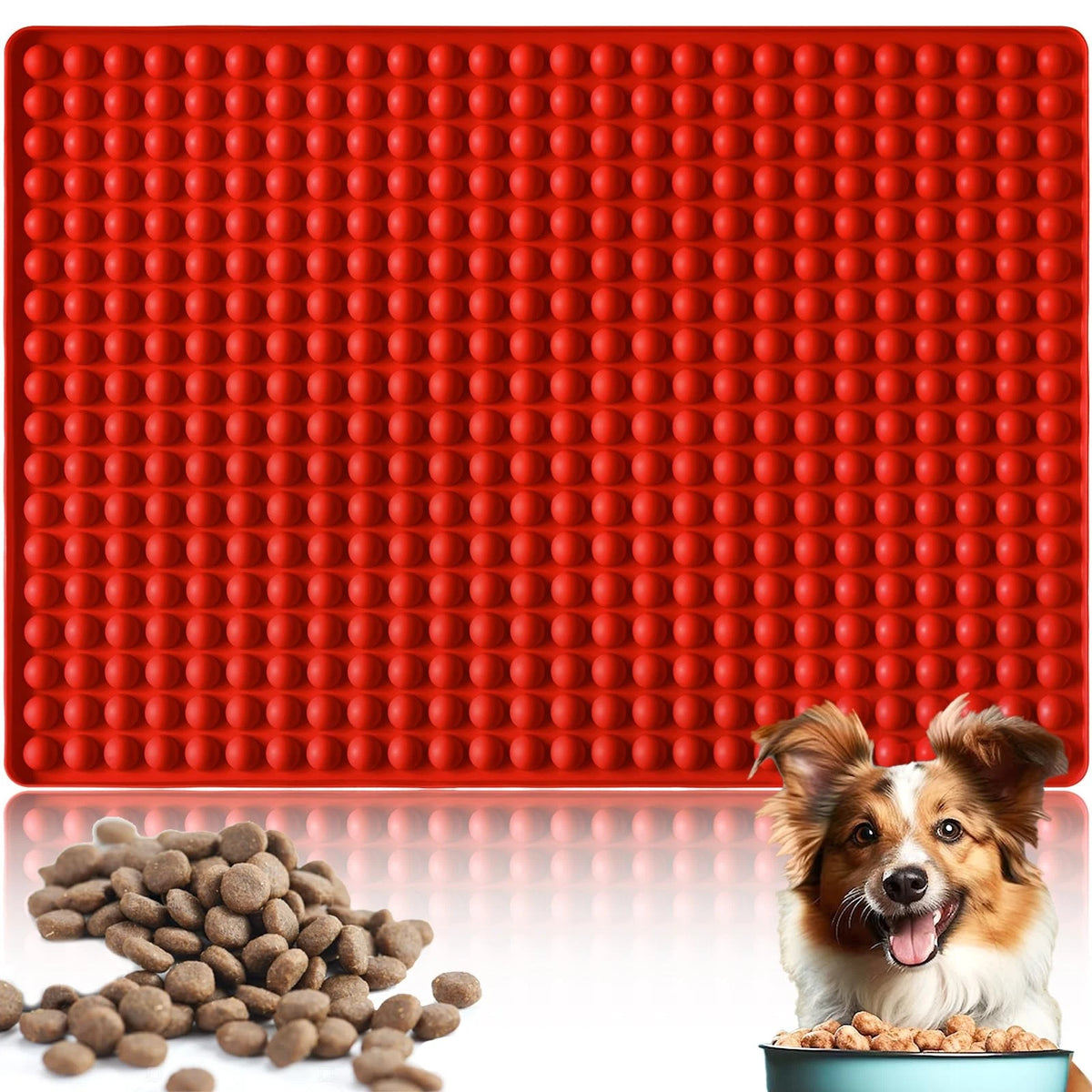 HKNMTT Silicone Mini Round Shape Molds, 468 Cavities Tiny Semi mini, Brown