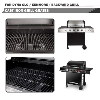 DGH474CRP DGF493BNP Grill Grates 3pcs grates 16 1/2” x 27 3/4” in total