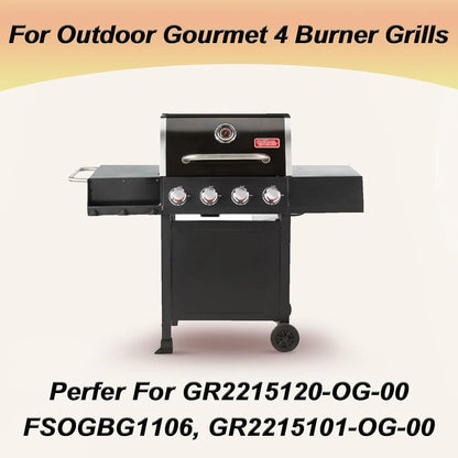 Grill Replacement Parts for Outdoor Gourmet 4 15 Heat Plates and Burner