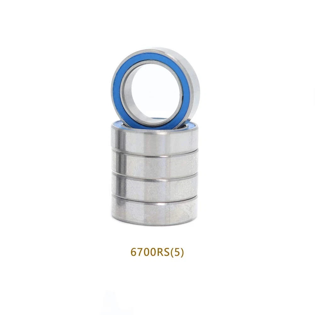 RC Bearing Kit Compatible with Traxxas Slash 4X4 4WD VXL ABEC 3 Blue Rubber...