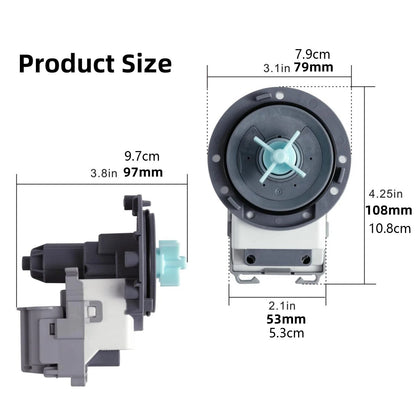 Washer Recirculation Pump Drain Pump DC31-00181C For Samsung Washing Machine