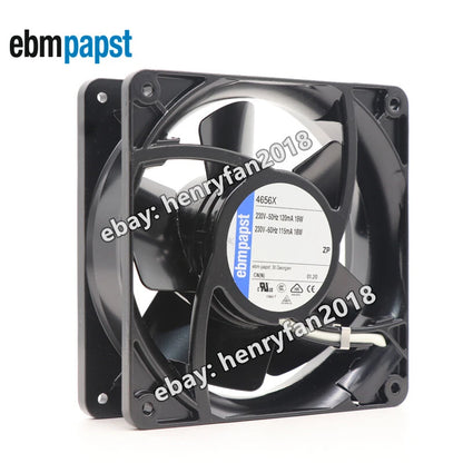 Ebmpapst 4656X Axial fan 230VAC 19/18W 115mA 120x120x38MM  Cabinet Cooling Fan