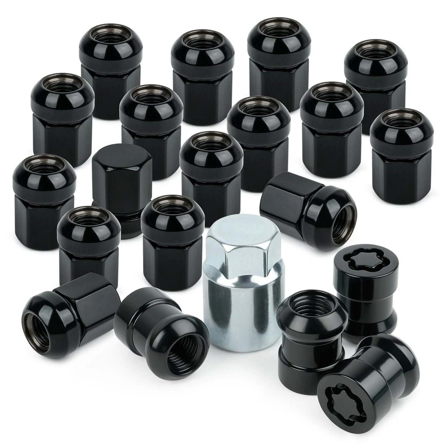 21Pcs 08W42-S2A-100 Wheel Locks Lug Nuts Set For Honda CR-V 2017-2022
