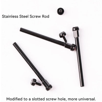 Screw Rod Fit for Amazfit T-Rex 3 A2322 #1-72 x 0.787 in, Black
