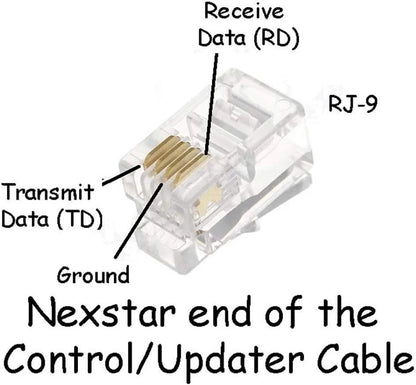 USB-RS232-RJ9 for Celestron Scope Control Cable, Nexstar 16ft, USB to RJ9