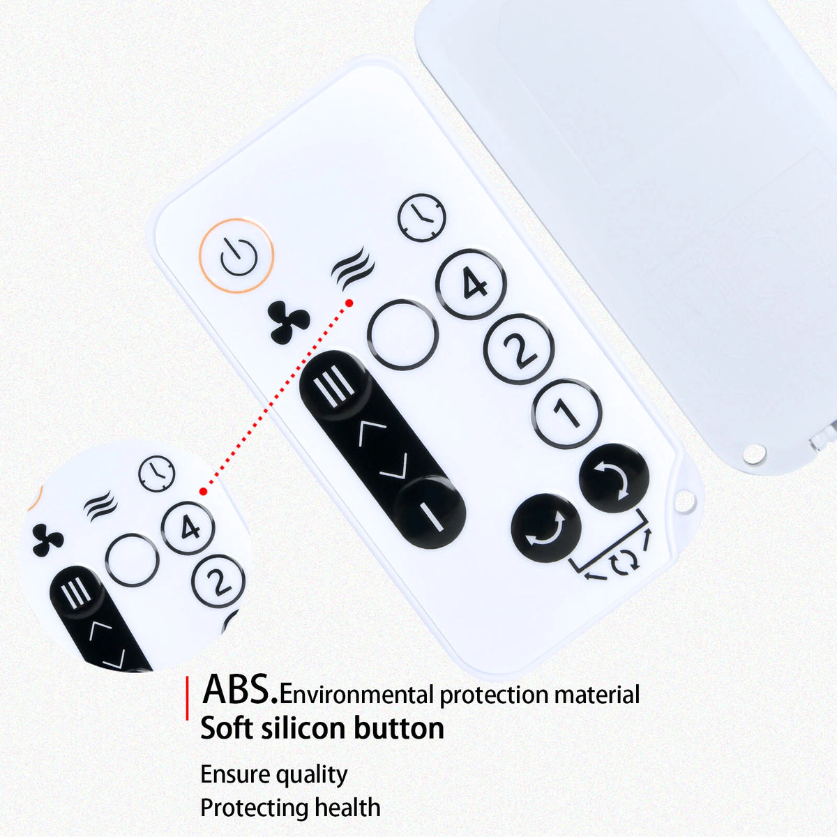 Replace Remote Control For WooZoo PCF-SC15T Globe Air Circulator Oscillating