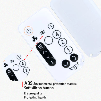 Replace Remote Control For WooZoo PCF-SC15T Globe Air Circulator Oscillating