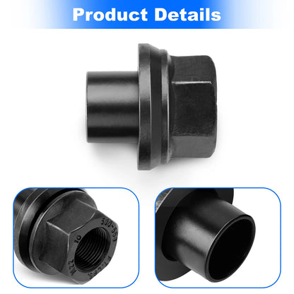 20 Pack 33mm M22x1.5 x 19mm Wheel Nuts Sleeve Nuts M22-1.5x19mm Skirt Flange