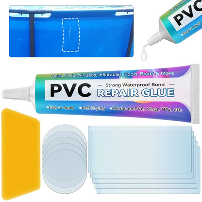 Air Mattress Patch Kit, Invisible Seamless Inflatable Repair Kit Transparent