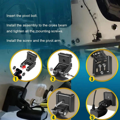 For Humminbird MHX Model Transducer Mounting Bracket Kit Replacement 7400931