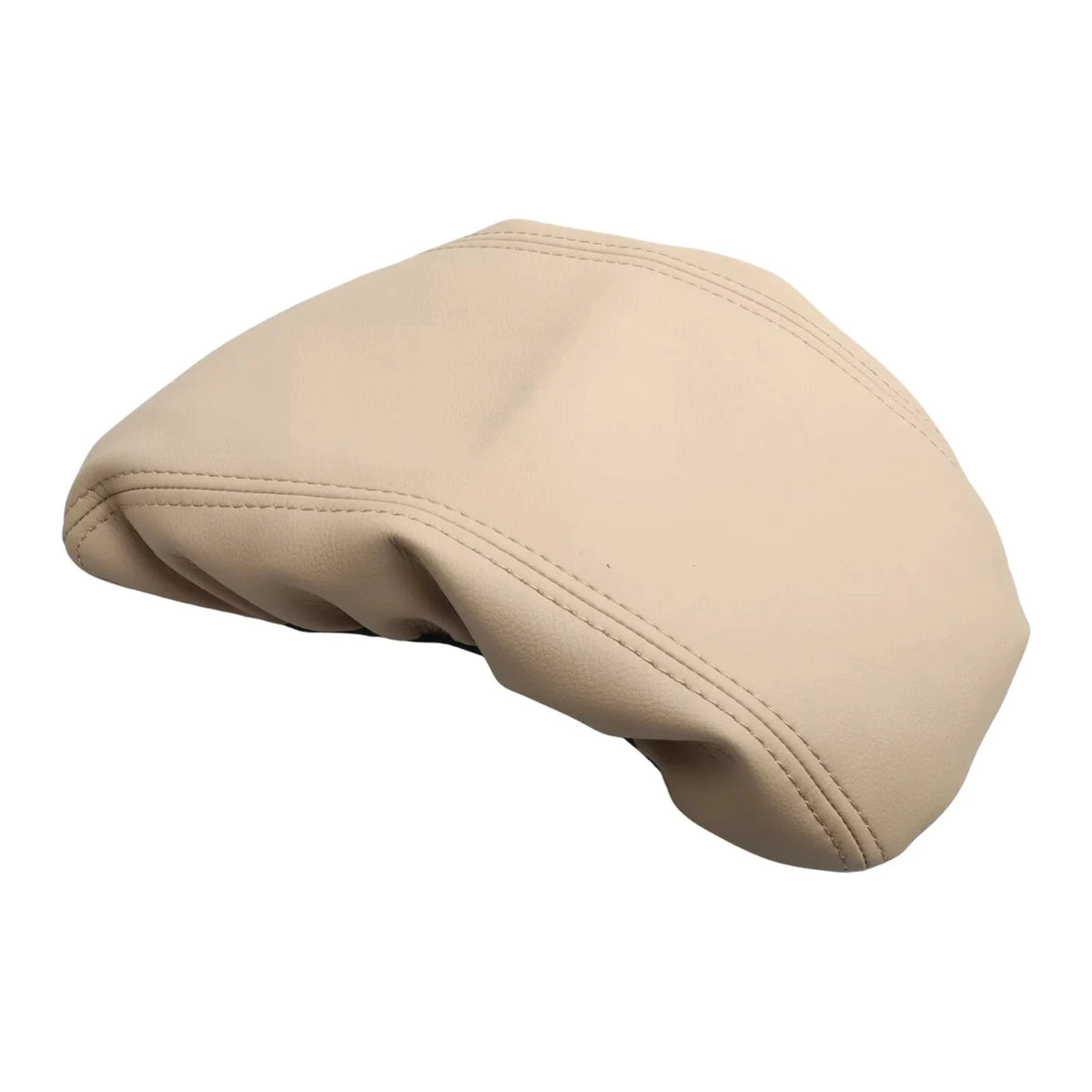 For Hyundai Sonata 15-19 Soft Leather Car Center Console Lid Armrest Cover Beige