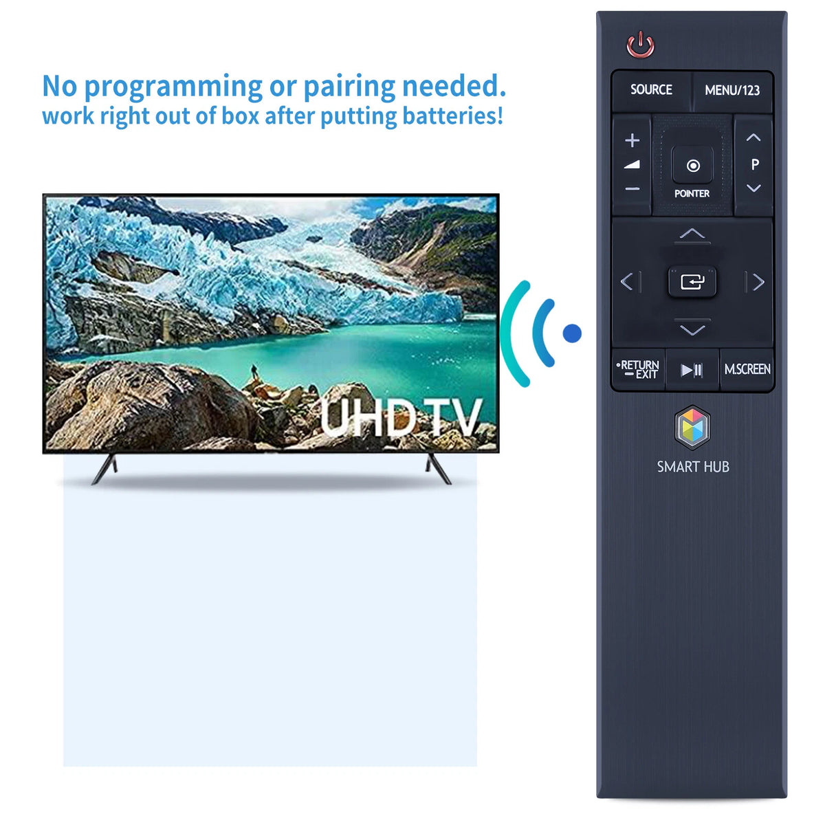 BN59-01220A BN59-01220D Remote Control For Samsung Smart TV YY-605