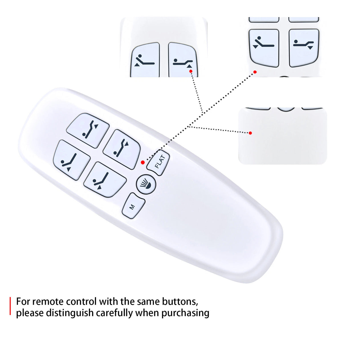 HJH13D Remote Control For Lucid L300 HJC18 Control Box Adjustable Bed Richmat