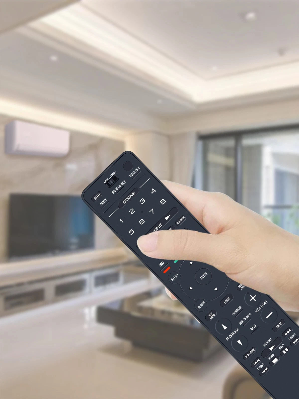 RAV576 VDM8710 Remote Control For Yamaha AV Receiver RX-A2A RX-A4A RX-A6A