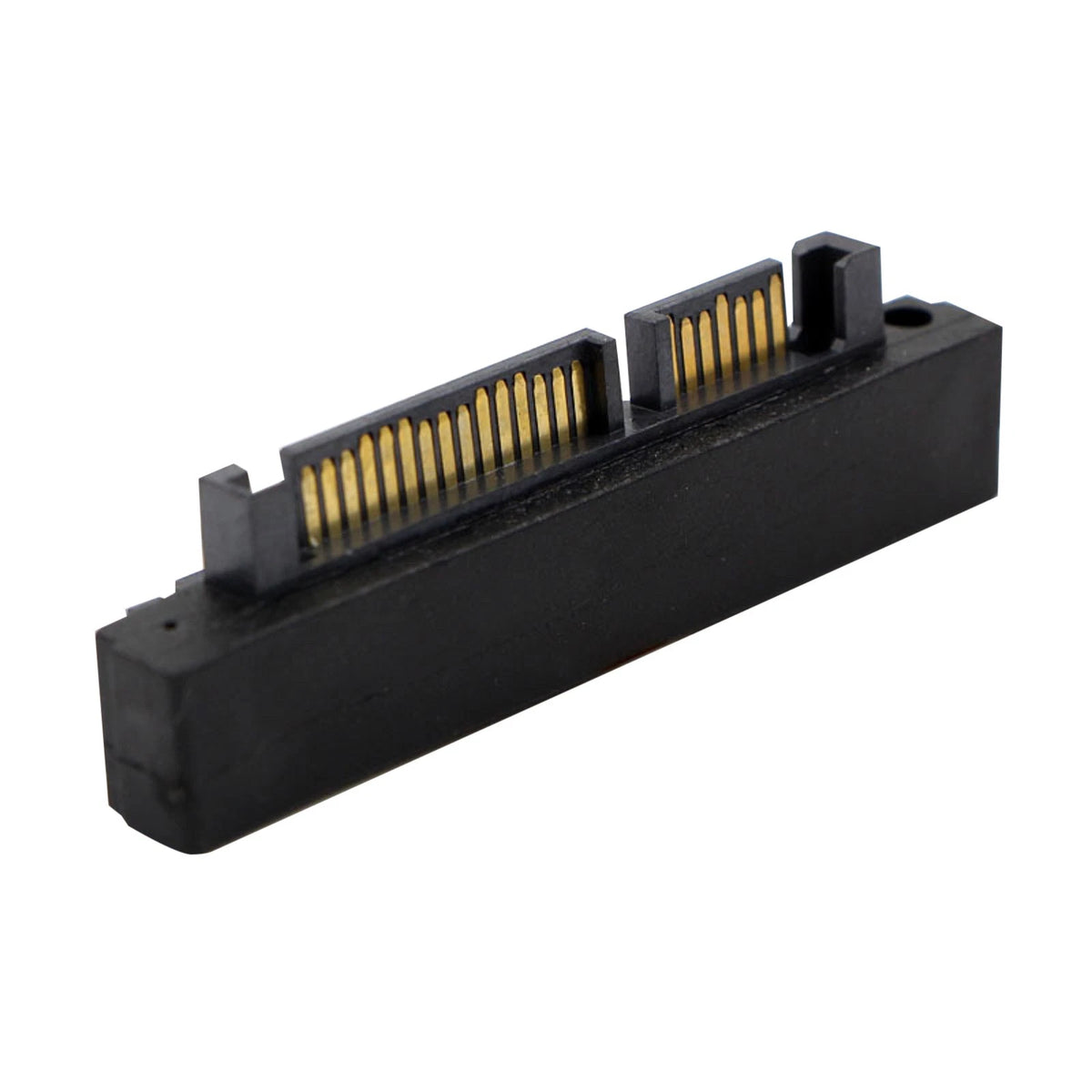 90 Degree SATA 22Pin 7+15 Male to SATA 22Pin Female Connector Replacement Parts
