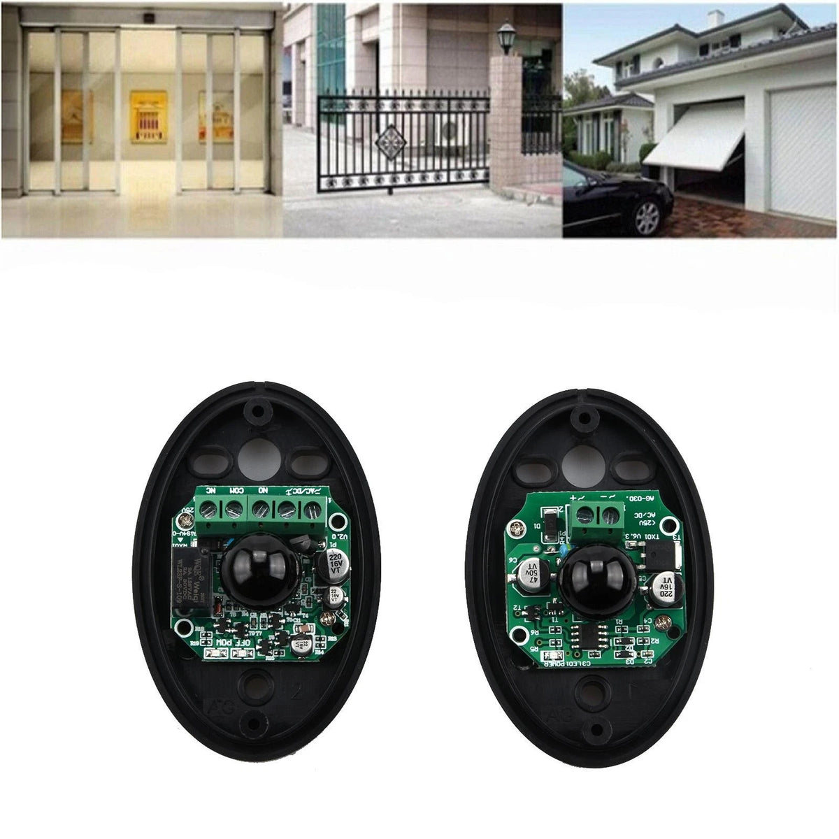 20M Single Beam Detector Alarm Photoelectric Infrared Laser Sensor Anti Theft D