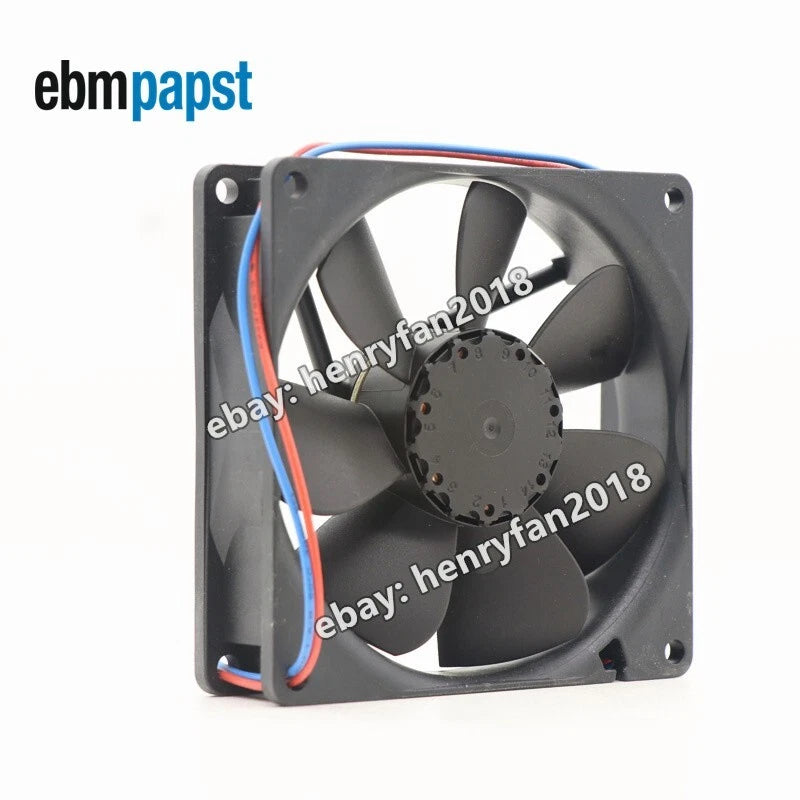 For ebmpapst 3414NGH Axial Fan DC 24V 3.0W  0.13A 92*92*25mm 2wires Cooling Fan