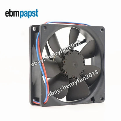 For ebmpapst 3414NGH Axial Fan DC 24V 3.0W  0.13A 92*92*25mm 2wires Cooling Fan
