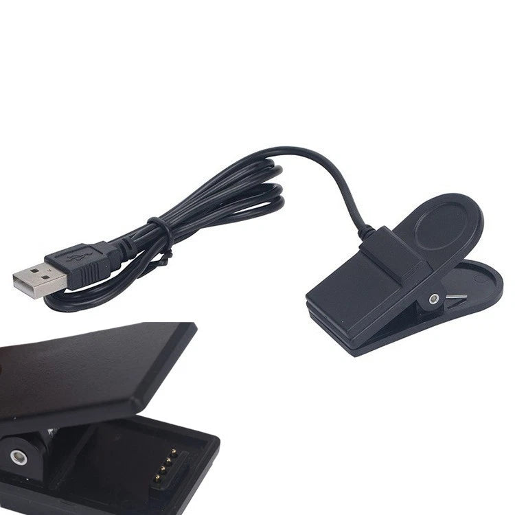 39in USB Charging Clip Cradle Charger Cable For Garmin Fenix Chronos Smart Watch