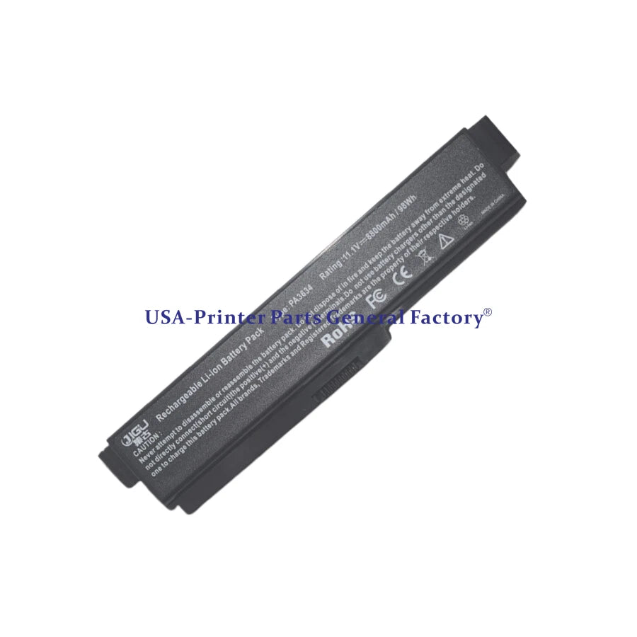 PA3728U 12 Cell Battery For Toshiba Satellite C645D C655 C660 C660D C650D