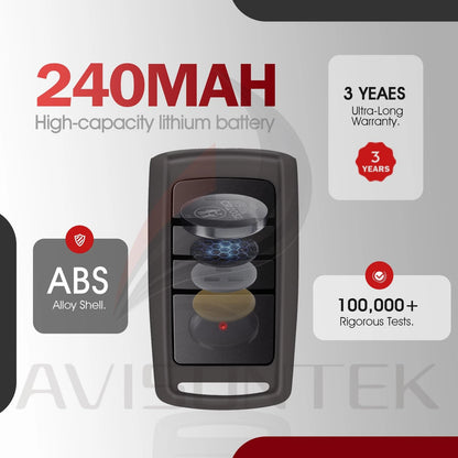 2X Overhead Door Garage Opener Remote O3T-BX O3T-A, 2Pak, Gray