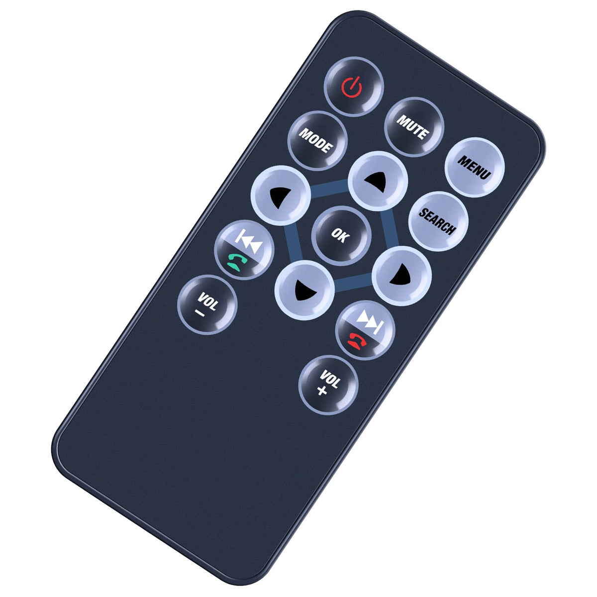 Replacement Remote Control For BOSS BV9370B Car Audio Stereo System