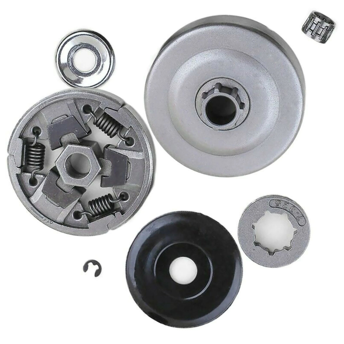 Clutch Assy Rim Sprocket Clutch Washer Kit For Stihl 026 MS260 MS240 Chainsaw