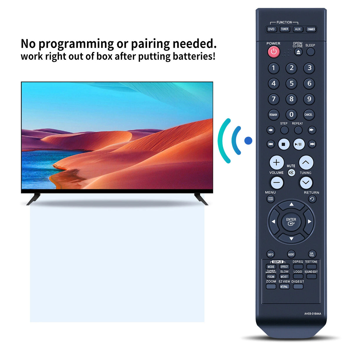 AH59-01644A Remote Control For Samsung Digital Home Cinema System HT-Q9