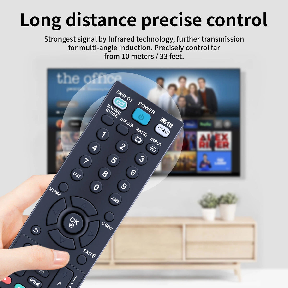 AKB73655861 Remote Control For LG TV 26CS460 42CS460 32CS460 26LS3500 26LS3590