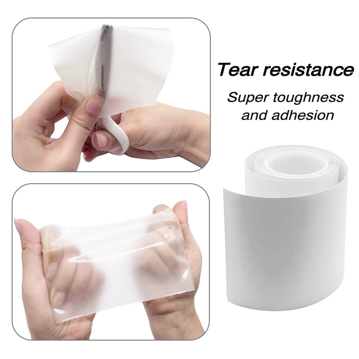 WELLGO 7 ft Inflatable Patch Repair Kit Waterproof, TPU Pool White