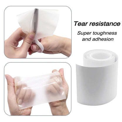 WELLGO 7 ft Inflatable Patch Repair Kit Waterproof, TPU Pool White