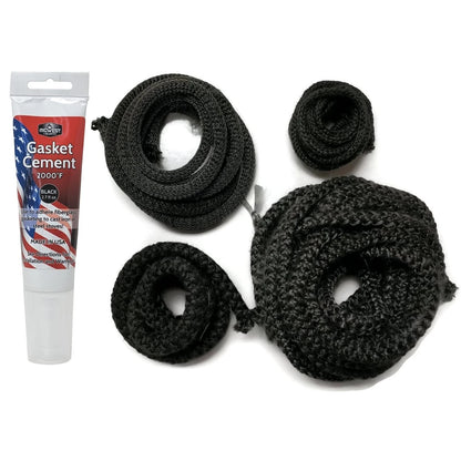 Midwest Hearth 3419 Encore Stove Gasket Kit for Vermont Castings Wood Black