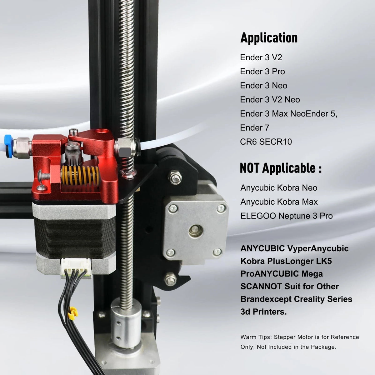 Extruder Gear, 3D Printer Accessories Upgraded Gear Drive...