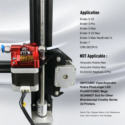 Extruder Gear, 3D Printer Accessories Upgraded Gear Drive...
